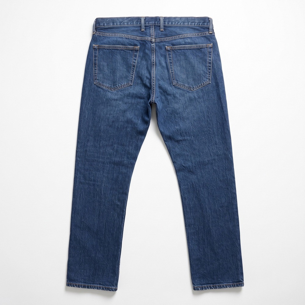 Gap 36/30 Blue Athletic Stretch Straight Jeans Mens Casual Minimalist Denim